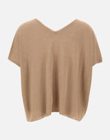 KANGRA Maglia in lino BROWN Donna 