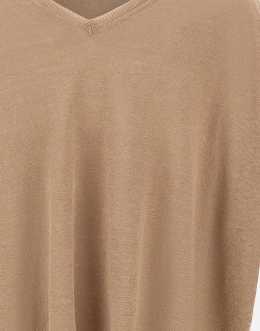 KANGRA Maglia in lino BROWN Donna 