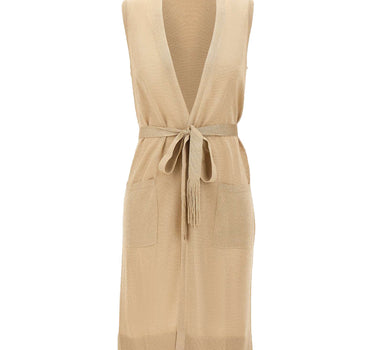 KANGRA Gilet lungo GOLD Donna 