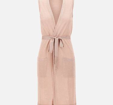 KANGRA Gilet lungo Pink Donna 