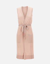 KANGRA Gilet lungo Pink Donna 