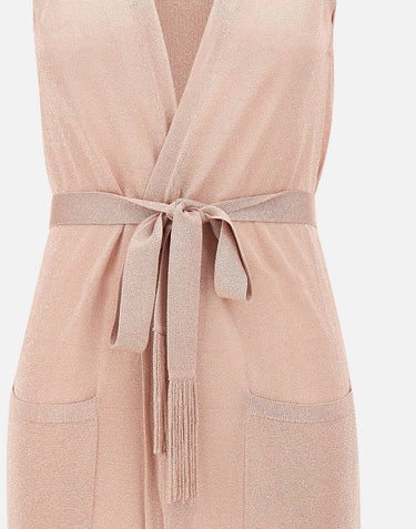 KANGRA Gilet lungo Pink Donna 