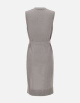 KANGRA Gilet lungo GREY Donna 