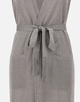 KANGRA Gilet lungo GREY Donna 