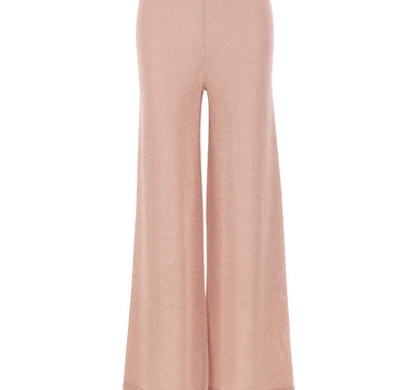 KANGRA Pantaloni palazzo in maglia Pink Donna 