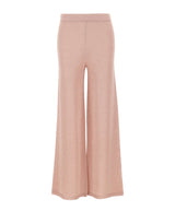 KANGRA Pantaloni palazzo in maglia Pink Donna 