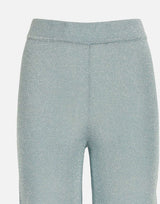 KANGRA Pantaloni palazzo in maglia Light Blue Donna 