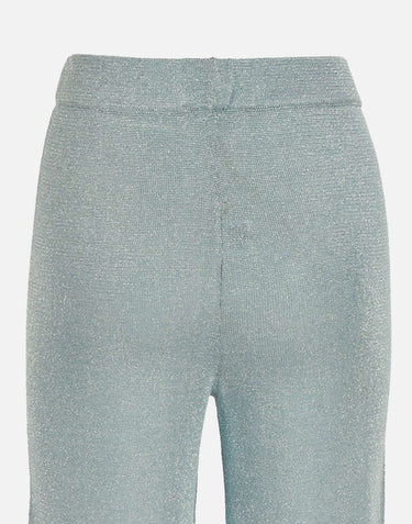 KANGRA Pantaloni palazzo in maglia Light Blue Donna 
