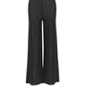 KANGRA Pantaloni palazzo in maglia BLACK Donna 
