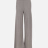 KANGRA Pantaloni palazzo in maglia GREY Donna 