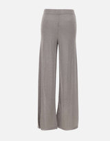 KANGRA Pantaloni palazzo in maglia GREY Donna 