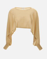 KANGRA Coprispalle in lurex GOLD Donna 