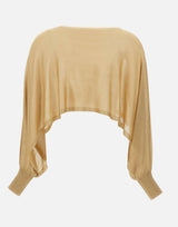 KANGRA Coprispalle in lurex GOLD Donna 