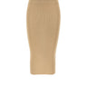 KANGRA Gonna longuette a costine GOLD Donna 