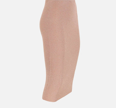 KANGRA Gonna longuette a costine Pink Donna 