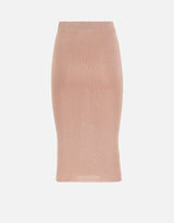 KANGRA Gonna longuette a costine Pink Donna 