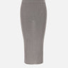 KANGRA Gonna longuette a costine GREY Donna 