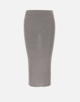 KANGRA Gonna longuette a costine GREY Donna 
