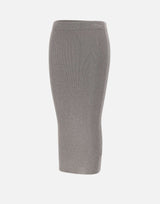 KANGRA Gonna longuette a costine GREY Donna 