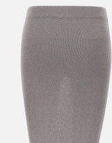 KANGRA Gonna longuette a costine GREY Donna 