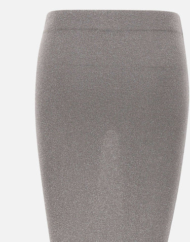 KANGRA Gonna longuette a costine GREY Donna 