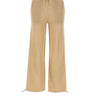 KANGRA Pantaloni jogger in misto viscosa e lurex GOLD Donna 