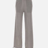 KANGRA Pantaloni jogger in misto viscosa e lurex GREY Donna 