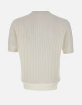 KANGRA Maglia a maniche corte a trecce WHITE Uomo 