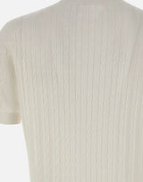 KANGRA Maglia a maniche corte a trecce WHITE Uomo 