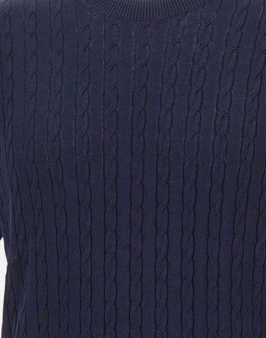 KANGRA Maglia a maniche corte a trecce BLUE Uomo 