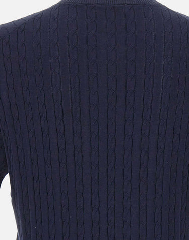 KANGRA Maglia a maniche corte a trecce BLUE Uomo 