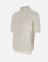 KANGRA Polo in cotone WHITE Uomo 