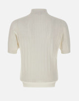 KANGRA Polo in cotone WHITE Uomo 