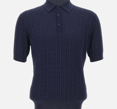 KANGRA Polo in cotone BLUE Uomo 