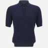 KANGRA Polo in cotone BLUE Uomo 