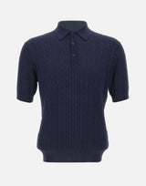KANGRA Polo in cotone BLUE Uomo 