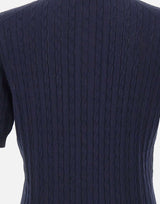 KANGRA Polo in cotone BLUE Uomo 
