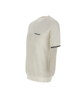 KANGRA Maglia in cotone con taschino WHITE Uomo 