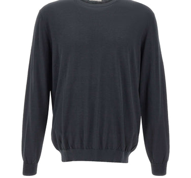 KANGRA Maglia in misto seta e cotone GREY Uomo 