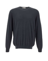 KANGRA Maglia in misto seta e cotone GREY Uomo 