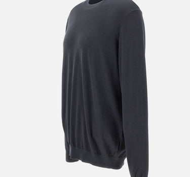KANGRA Maglia in misto seta e cotone GREY Uomo 