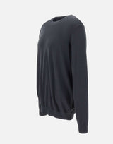 KANGRA Maglia in misto seta e cotone GREY Uomo 