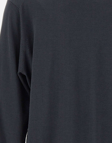 KANGRA Maglia in misto seta e cotone GREY Uomo 