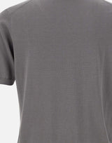 KANGRA Maglia a maniche corte in misto seta e cotone GREY Uomo 