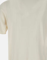 KANGRA Polo in seta e cotone WHITE Uomo 