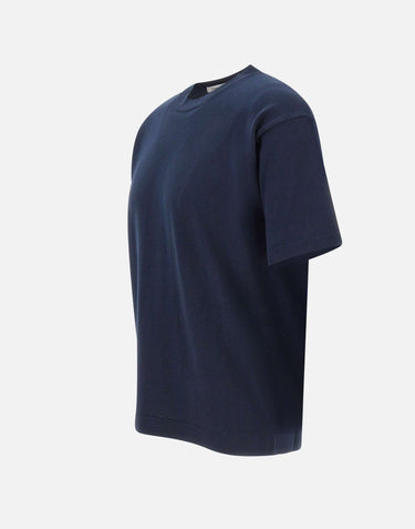 KANGRA Maglia in cotone a maniche corte BLUE Uomo 