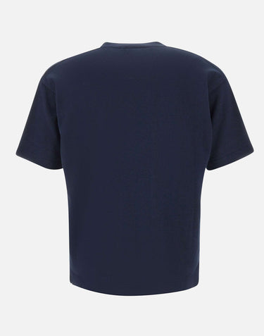 KANGRA Maglia in cotone a maniche corte BLUE Uomo 