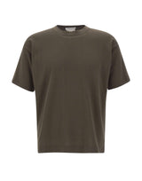 KANGRA Maglia in cotone a maniche corte BROWN Uomo 