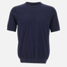 KANGRA Maglia a maniche corte con profili a contrasto BLUE Uomo 