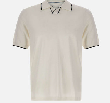 KANGRA Polo in cotone WHITE Uomo 
